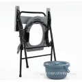 Medical Bathroom Assist Folding Toilet Chair Plastic Toilet Commode Chair Portable Toliet Seat for Patients